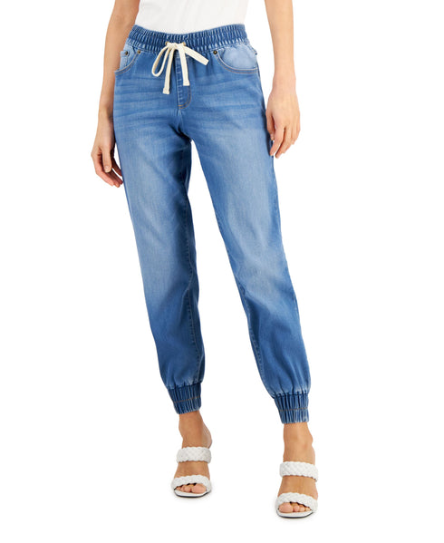 INC International Concepts High Rise Denim Joggers